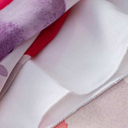 Bohemian resort casual printed long skirt