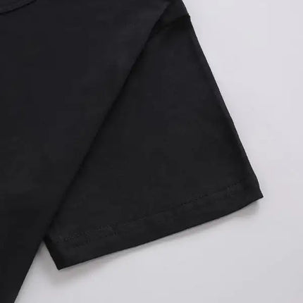 Camiseta de manga corta con gráfico de algodón con bandera estadounidense para mujer 