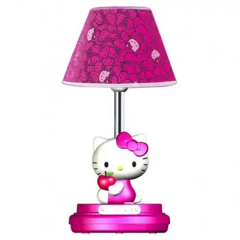 Hello Kitty Table Lamp- Magenta