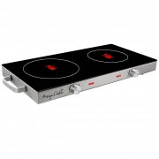 MegaChef Ceramic Infrared Double Electric Cooktop