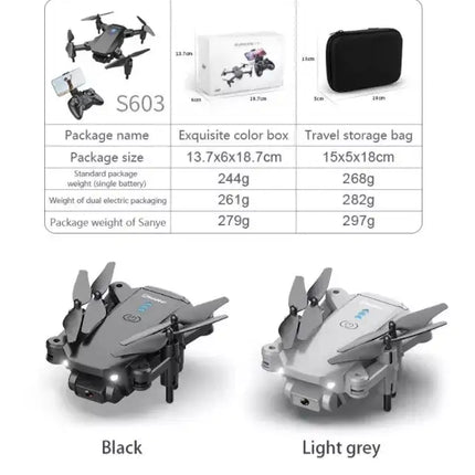 Mini Drone with 4k Dual Camera