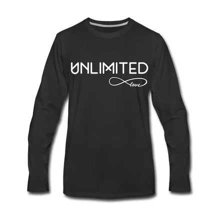 Men's Shirt, Unlimited Love Long Sleeve Tee