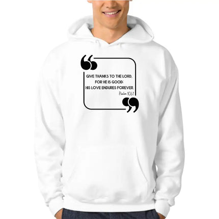 Uniquely You Unisex Apparel, Give Thanks To The Lord, Christian