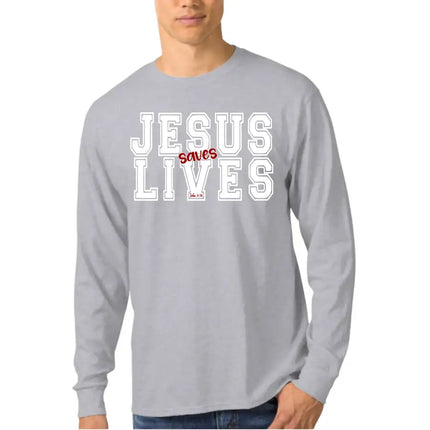 Uniquely You Unisex Apparel, Jesus Saves Lives, Christian Inpsiration