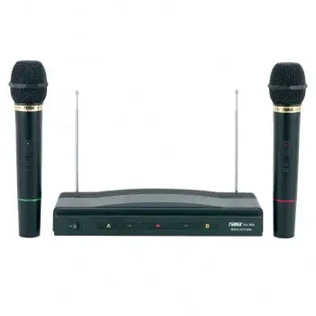 Naxa NAM-984 Sistema de micrófono inalámbrico dual profesional