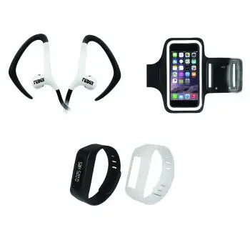 Naxa Three-in-One Bluetooth&reg; Fitness Combo