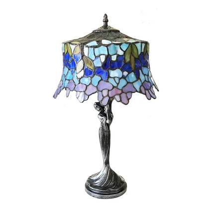 SOPHIA Wisteria 1 Light Antique Dark Bronze Table Lamp