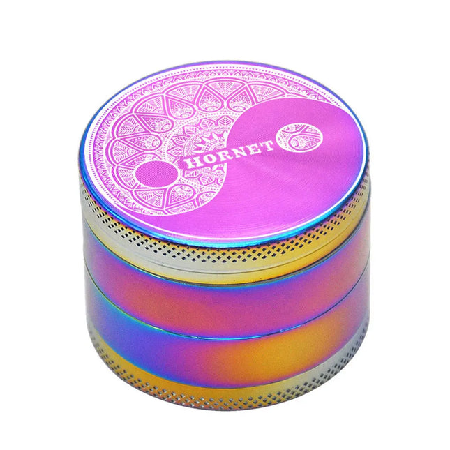 Rainbow Aluminium Alloy 2" Herb Grinder 4 Piece