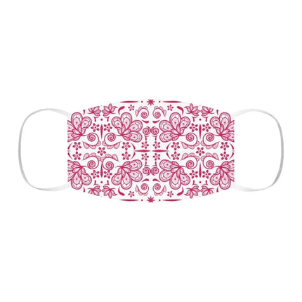 Red Lace Style Snug-Fit Face Mask