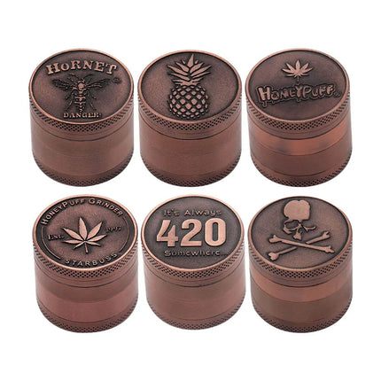 Retro Color 3-Layer Herb Grinder 40MM