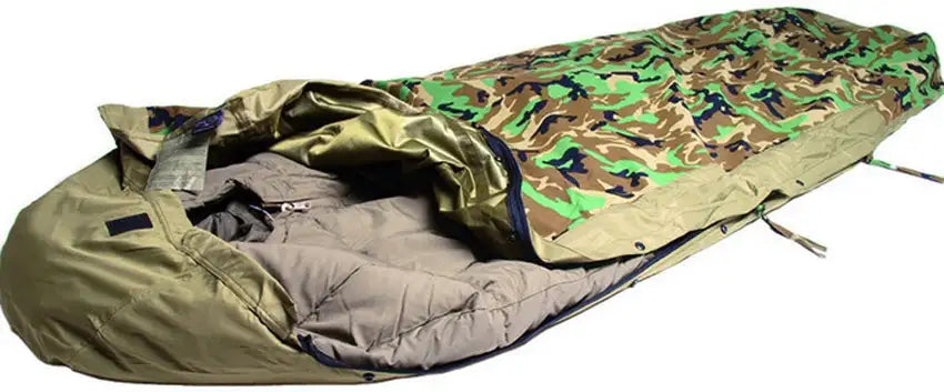 Woodland Camo Sleeping Bag C