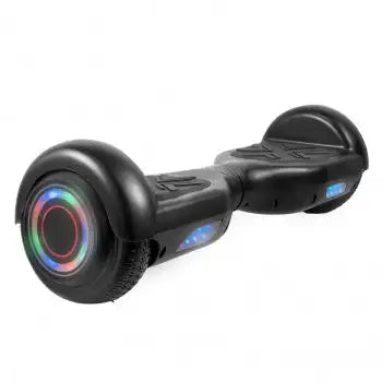 Hoverboard en negro con altavoces Bluetooth