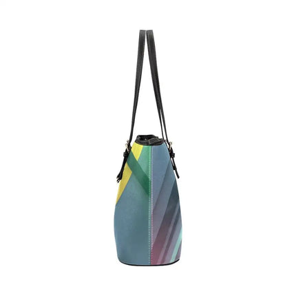 Tote Bag - Blue Abstract Pattern - Double Handle Large Bag - B3554479