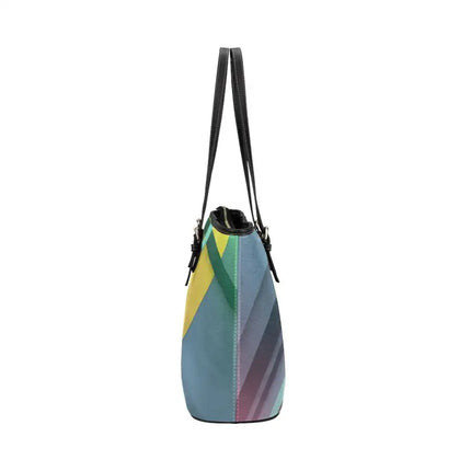 Tote Bag - Blue Abstract Pattern - Double Handle Large Bag - B3554479