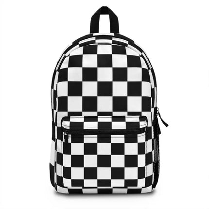 Uniquely You Backpack / Black and White Checkered - B351894