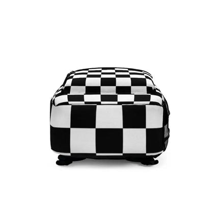 Uniquely You Backpack / Black and White Checkered - B351894