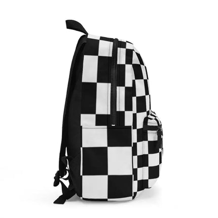 Uniquely You Backpack / Black and White Checkered - B351894