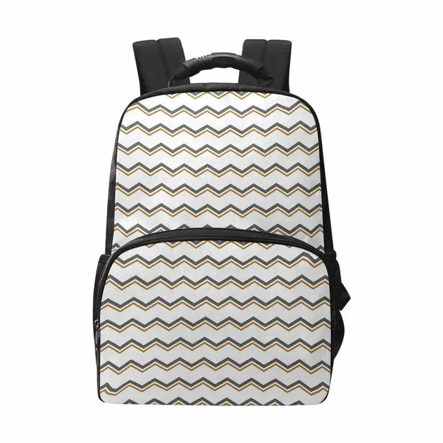 Uniquely You Backpack /  Herringbone Multicolor Print - B957424