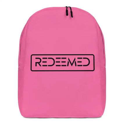 Mochila Uniquely You, estampado canjeado en rosa y negro