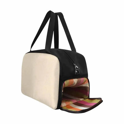 Bolso tote y bandolera en beige champán de Uniquely You