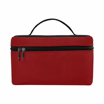 Uniquely You Cosmetic Bag,  Maroon Red  Travel Case