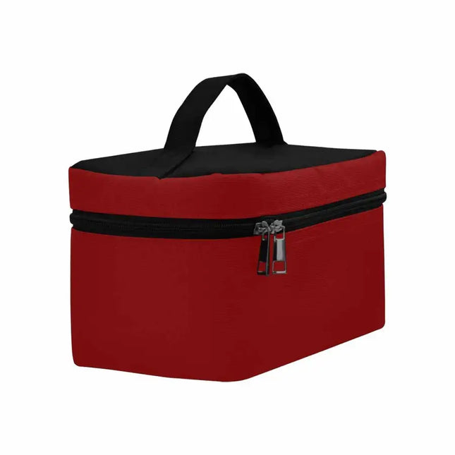 Uniquely You Cosmetic Bag,  Maroon Red  Travel Case