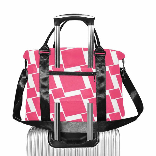 Uniquely You Duffle Bag - Large Capacity - Light Pink