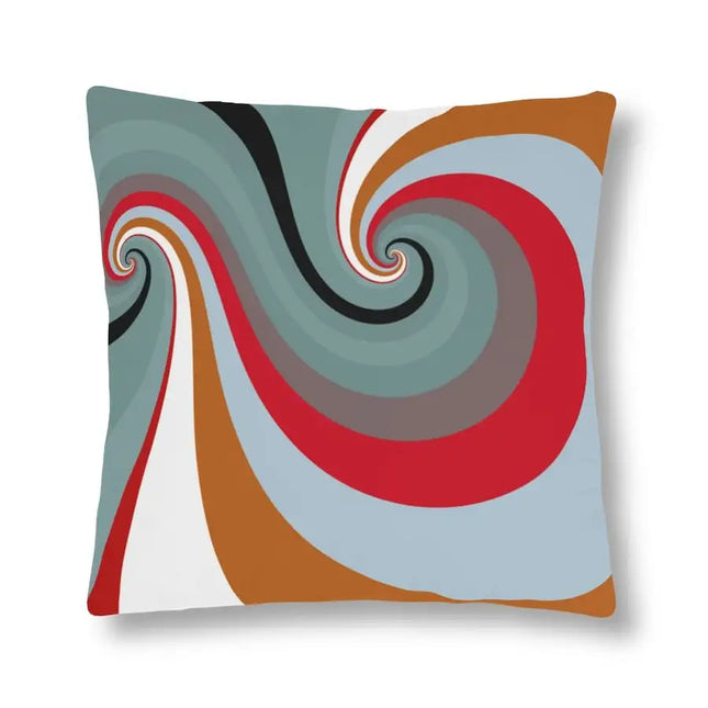 Uniquely You Indoor or Outdoor Throw Pillow, Retro Multicolor Vintage Print S11