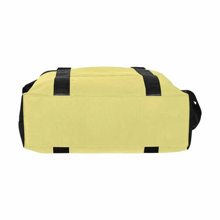 Uniquely You Khaki Yellow  Duffel Bag / Large Travel Carry On
