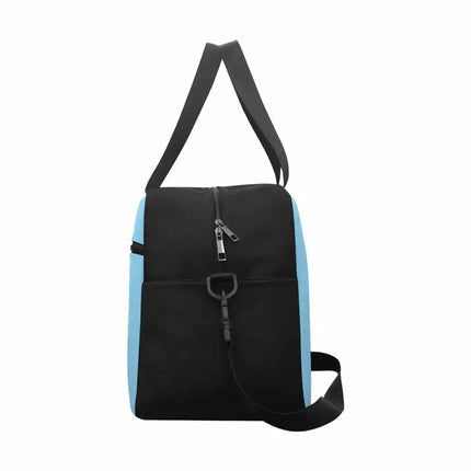 Uniquely You Light Blue  Tote and Crossbody Travel Bag