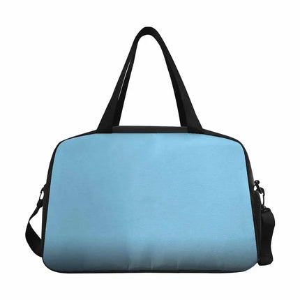 Uniquely You Light Blue  Tote and Crossbody Travel Bag