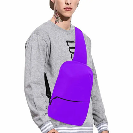 Uniquely You Mens Chest Bag /  Violet   Bag