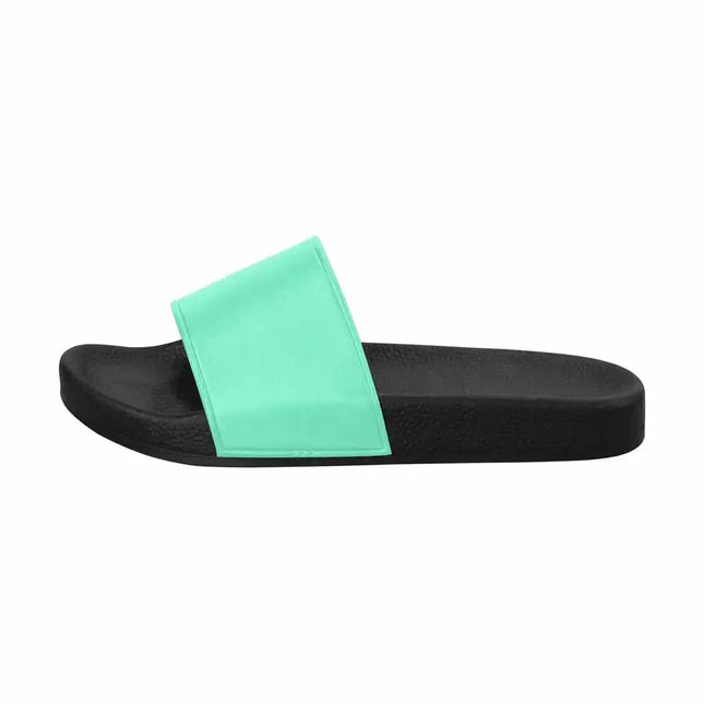 Sandalias de diapositivas para hombre Uniquely You / Chanclas color aguamarina