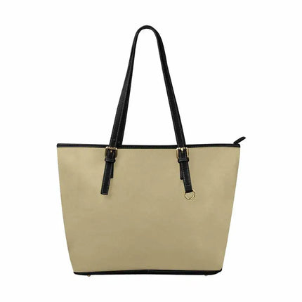 Uniquely You Sand Dollar Brown - Bolso Tote Grande de Piel con Cremallera