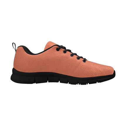 Uniquely You Sneakers for Men, Burnt Sienna Red Running Shoes