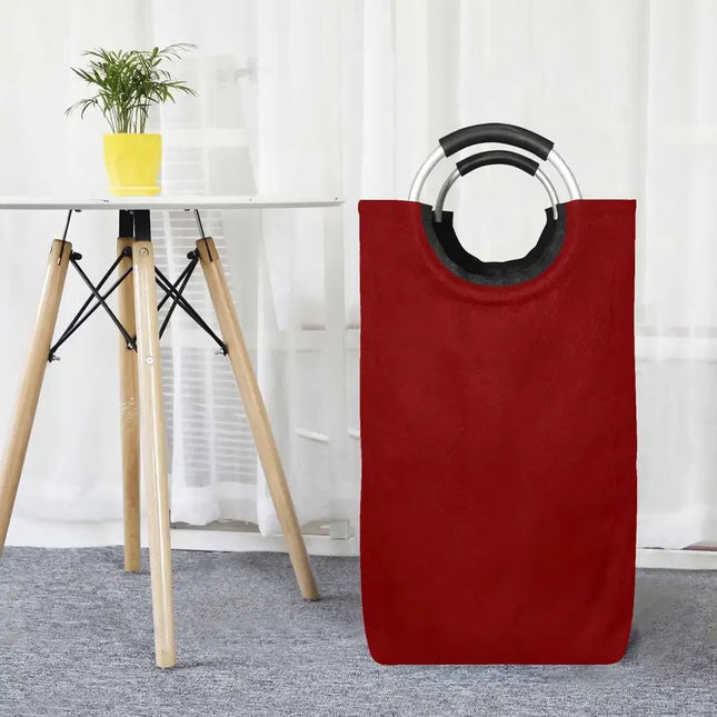 Uniquely You Storage  Basket / Maroon Red   - Square