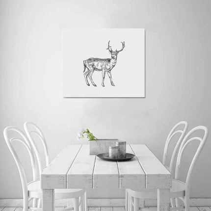 Uniquely You - Lienzo decorativo para pared, diseño de ciervo, 24.0 x 20.0 in