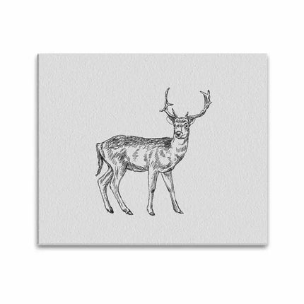 Uniquely You - Lienzo decorativo para pared, diseño de ciervo, 24.0 x 20.0 in