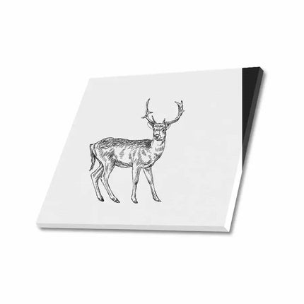 Uniquely You - Lienzo decorativo para pared, diseño de ciervo, 24.0 x 20.0 in