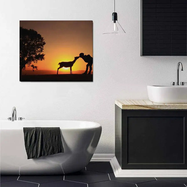 Uniquely You Wall Art - Nature Landscape / Frame Canvas Print 24"x20"