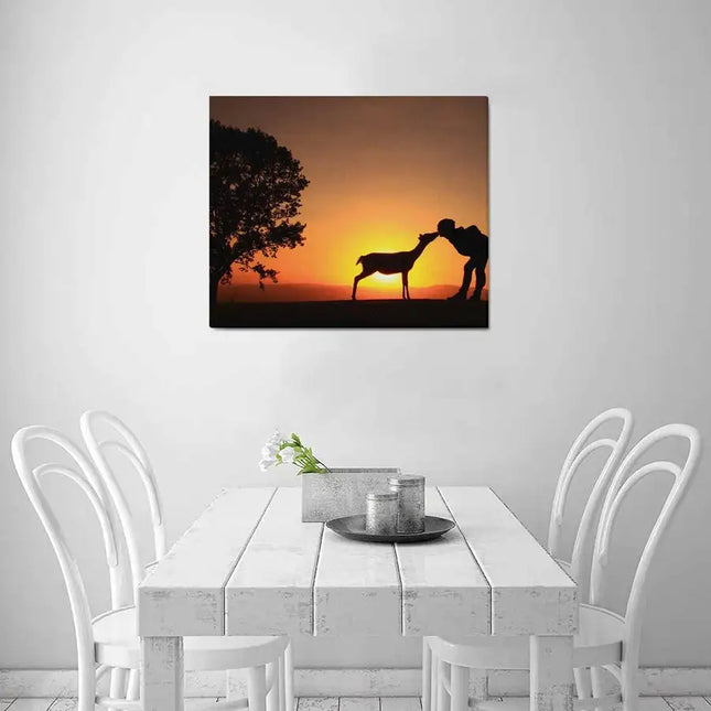 Uniquely You Wall Art - Nature Landscape / Frame Canvas Print 24"x20"