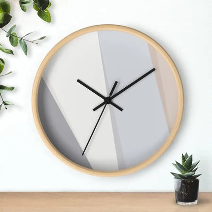 Uniquely You Wall Clock, Pastel Geometric  - WC03