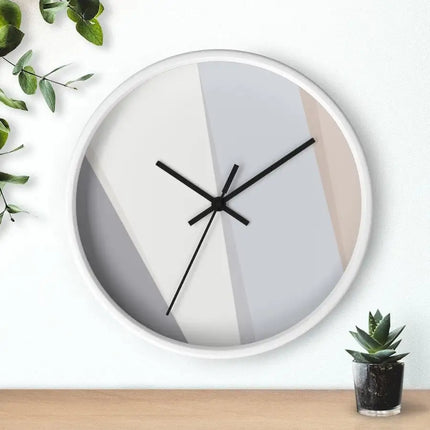 Uniquely You Wall Clock, Pastel Geometric  - WC03