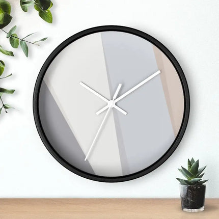 Uniquely You Wall Clock, Pastel Geometric  - WC03