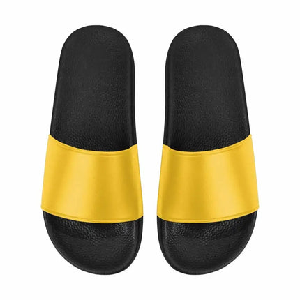 Uniquely You Womens Slide Sandals / Freesia Yellow