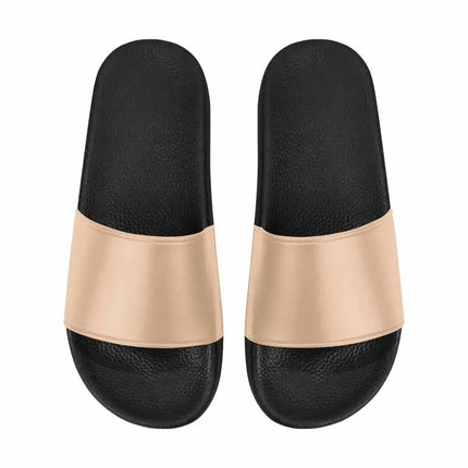 Uniquely You Womens Slide Sandals / Pale Brown