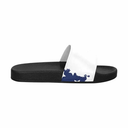 Uniquely You Womens Slide Sandals / Stars and Stripes Print