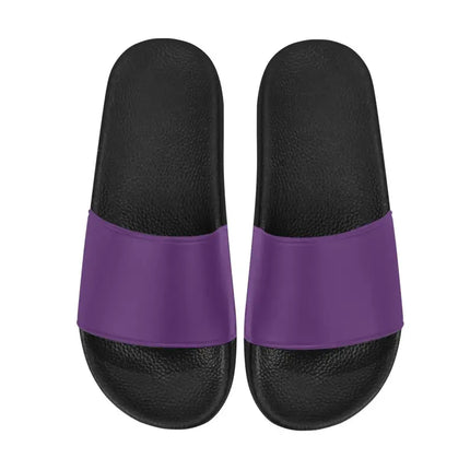 Uniquely You Womens Slides / Flip-Flop Sandals - Deep Purple