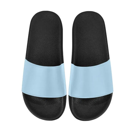 Uniquely You Womens Slides / Flip-Flop Sandals - Light Blue