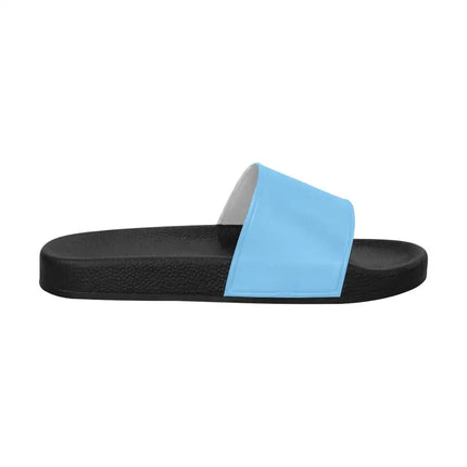 Uniquely You Womens Slides / Flip-Flop Sandals - Light Blue